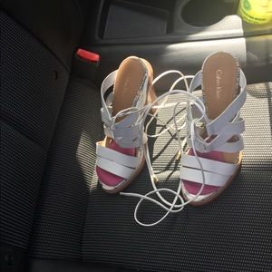 Sexy string up heels